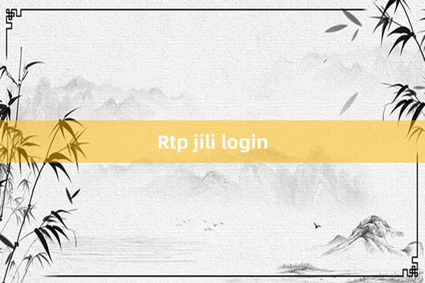 Rtp jili login