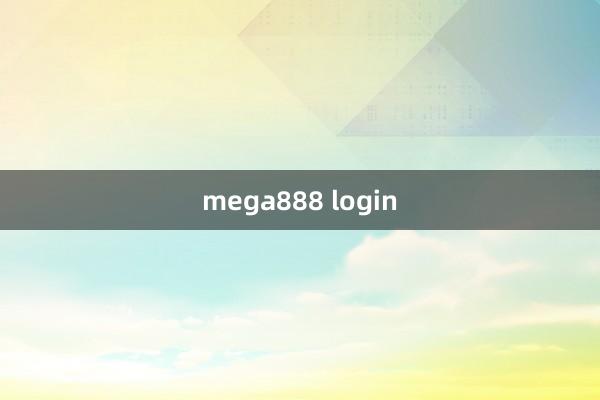 mega888 login