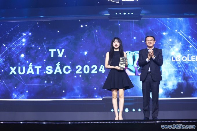 Đại diện LG nhận giải tại Tech Awards 2024. Ảnh: LG